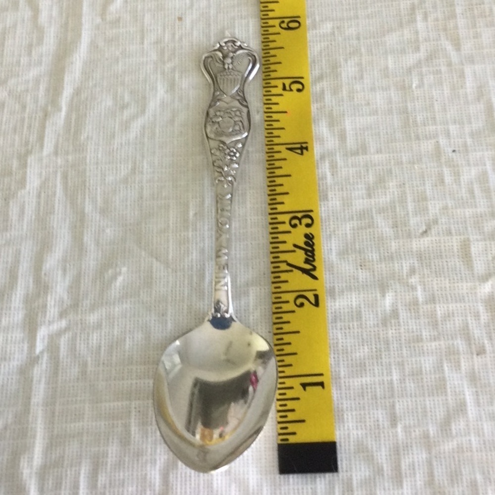 Ornate Silver Spoon marked New York